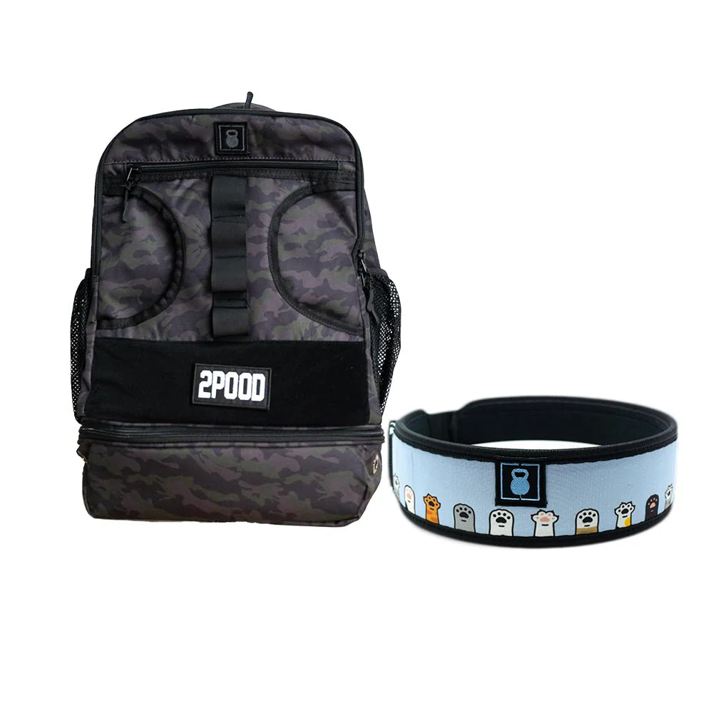3" I'm Feline Good Belt & Backpack 3.0 Bundle - Image 3