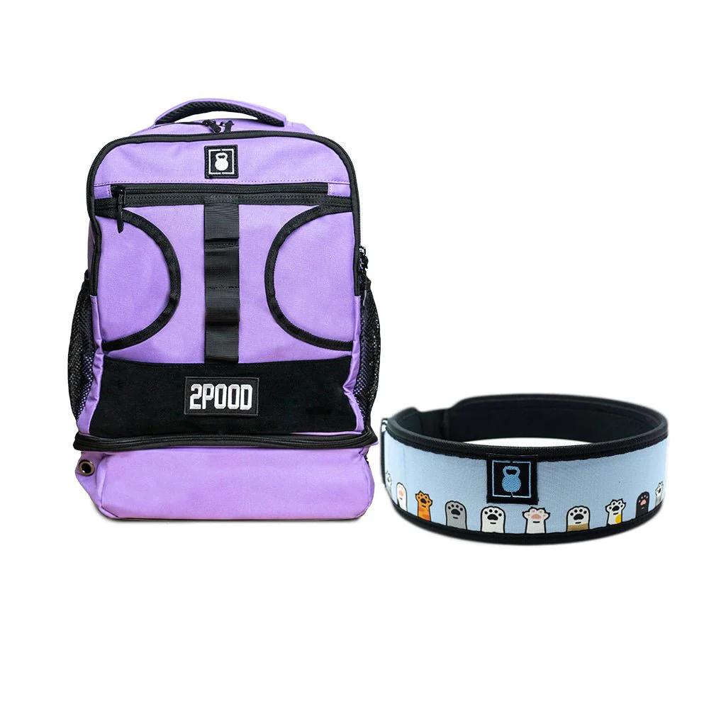 3" I'm Feline Good Belt & Backpack 3.0 Bundle - Image 5