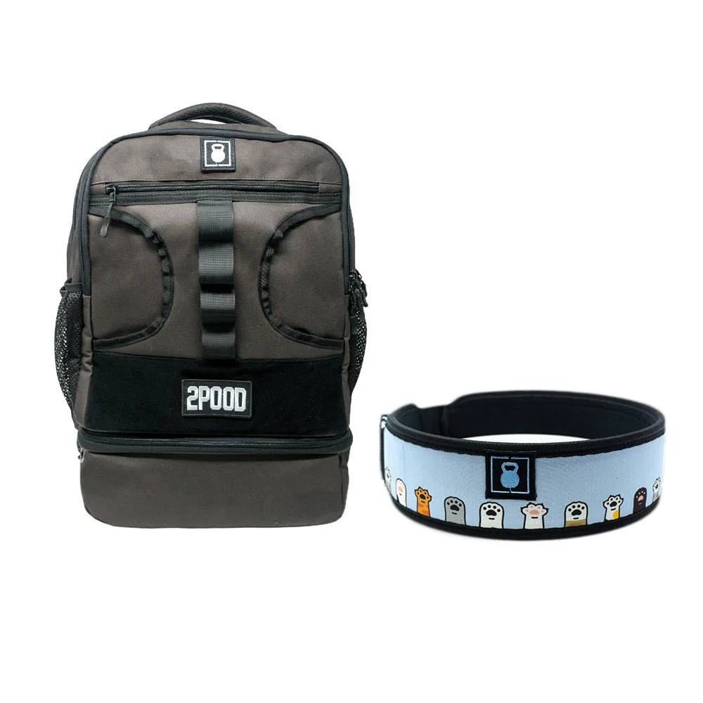 3" I'm Feline Good Belt & Backpack 3.0 Bundle - Image 7