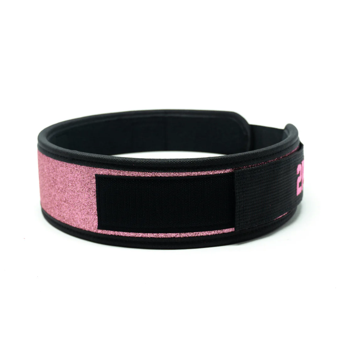 3" Petite Bubblegum Weightlifting Belt - Image 5