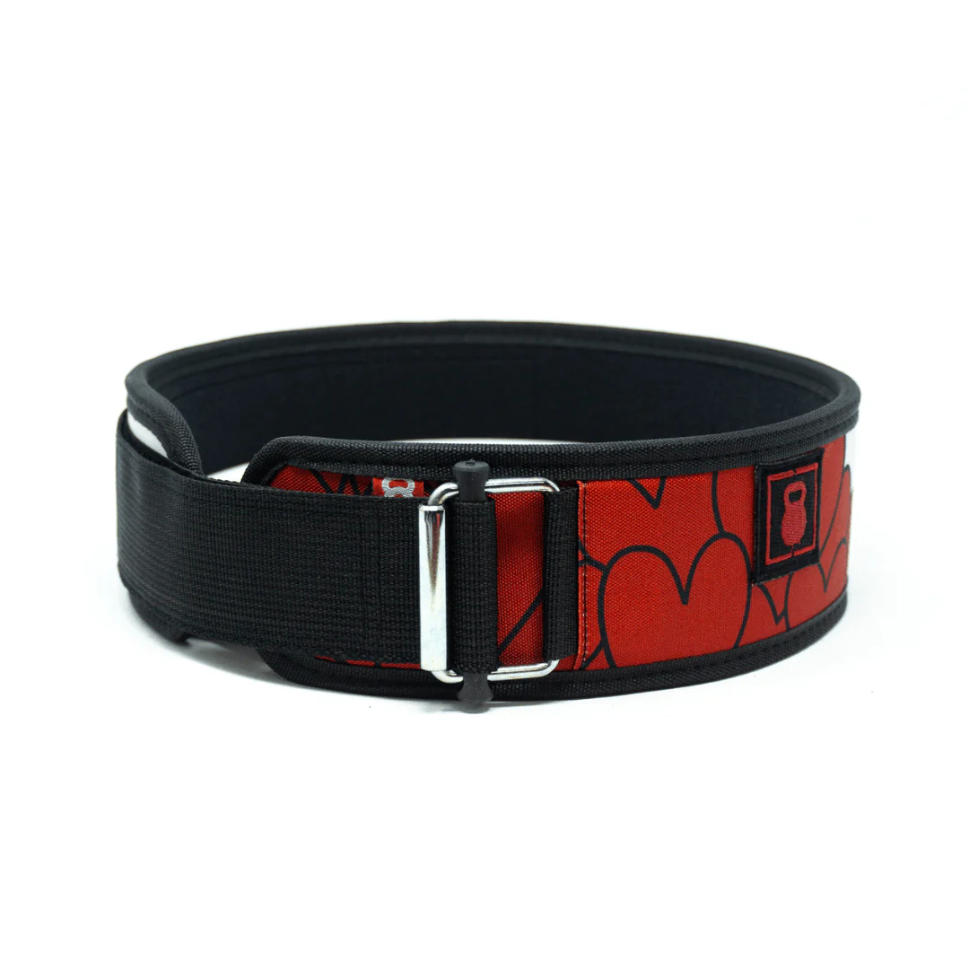 3" Petite Lift With Heart Weightlifting Belt - Image 5