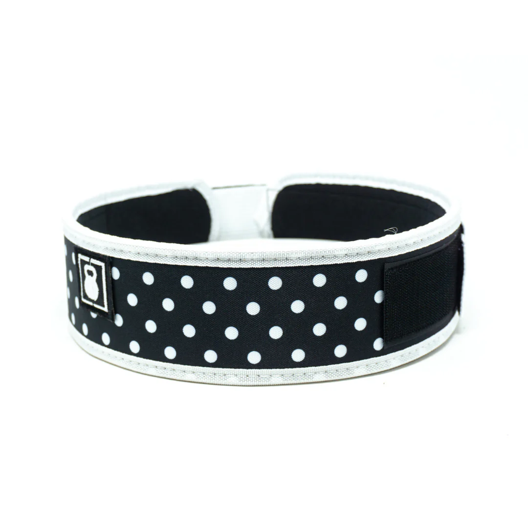 3" Petite Polka Dot Weightlifting Belt - Image 7