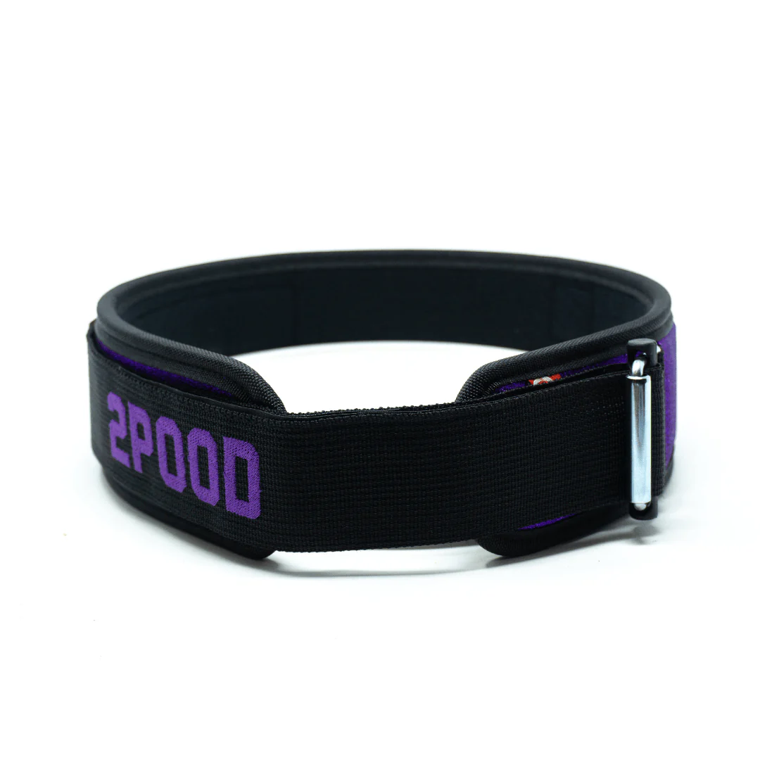 3" Petite Purple Pulse Weightlifting Belt - Image 3