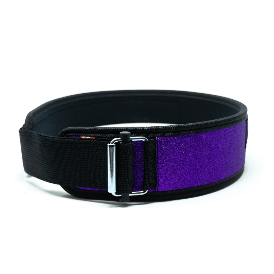 3" Petite Purple Pulse Weightlifting Belt - Image 4