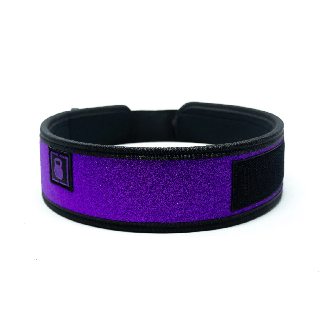3" Petite Purple Pulse Weightlifting Belt - Image 6