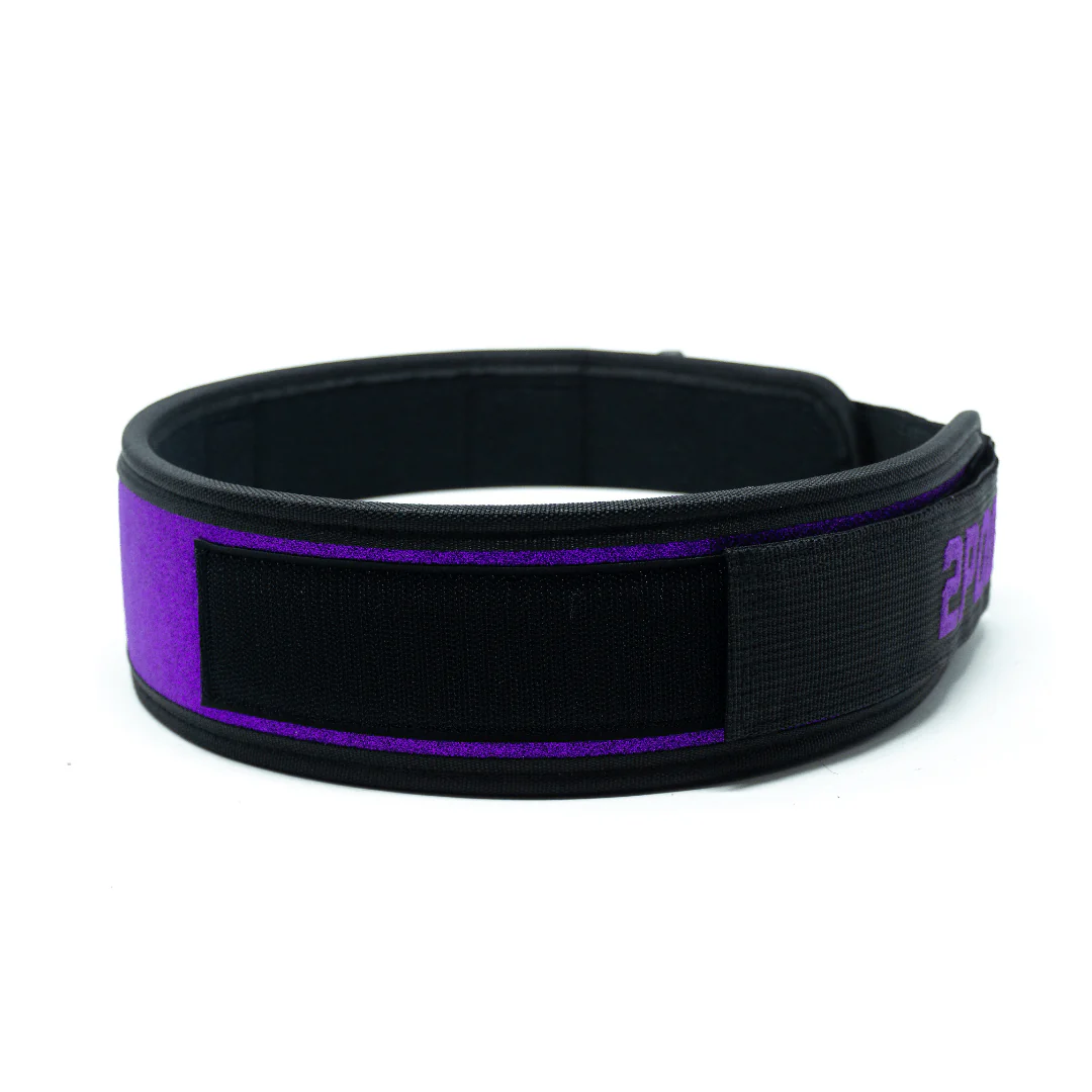 3" Petite Purple Pulse Weightlifting Belt - Image 7
