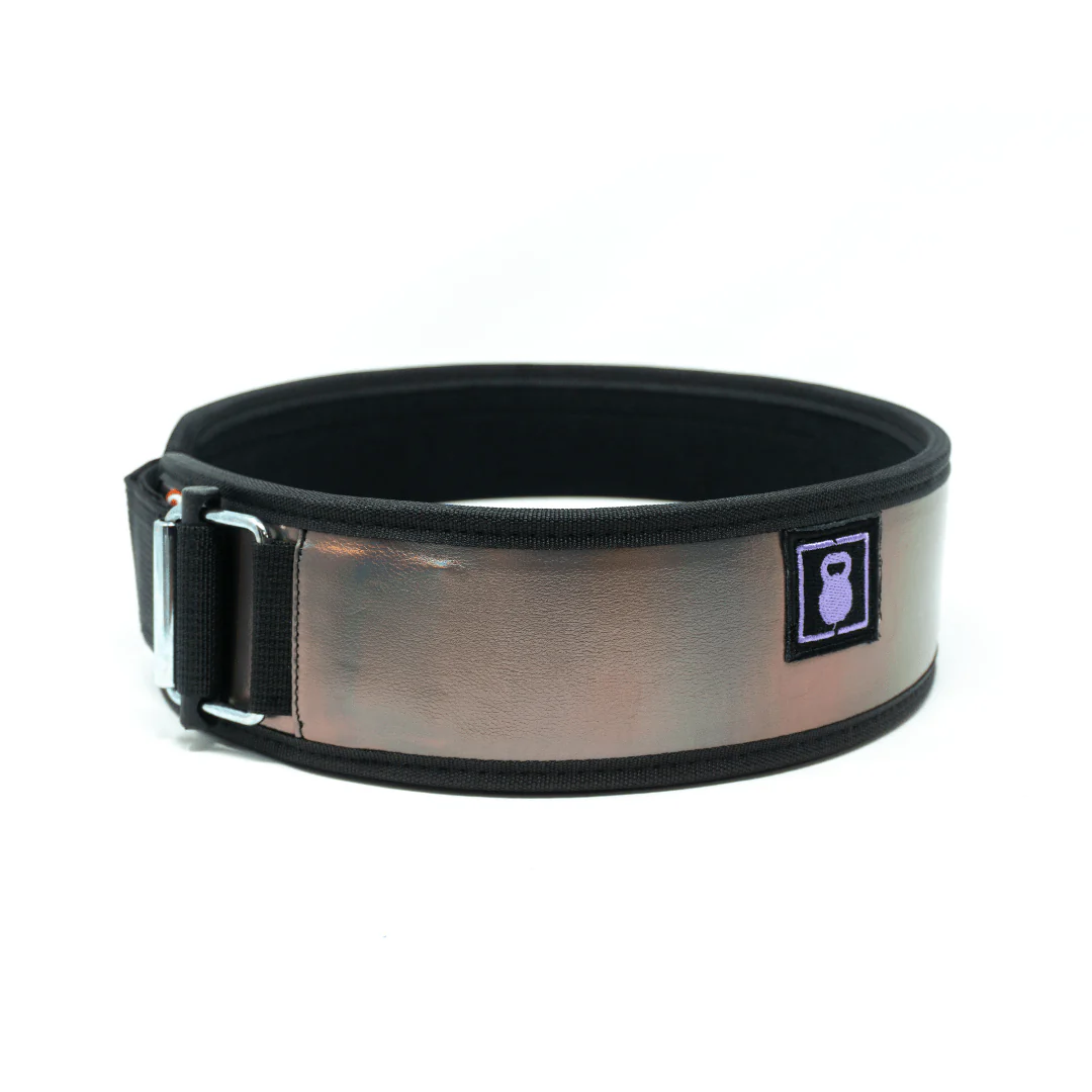 3" Petite Ultraviolet by Mattie Rogers Weightlifting Belt - Image 4