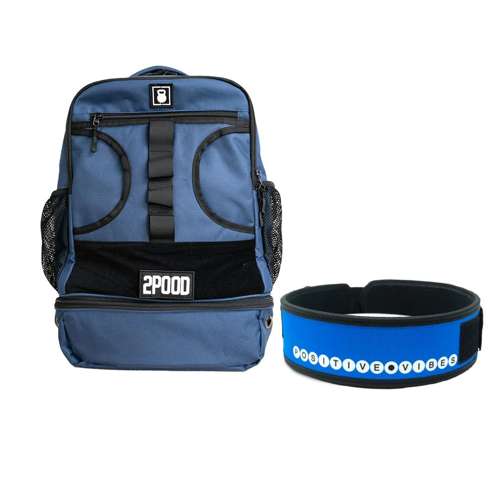 3" Positive Vibes by Alexis Raptis Belt & Backpack 3.0 Bundle - Image 2