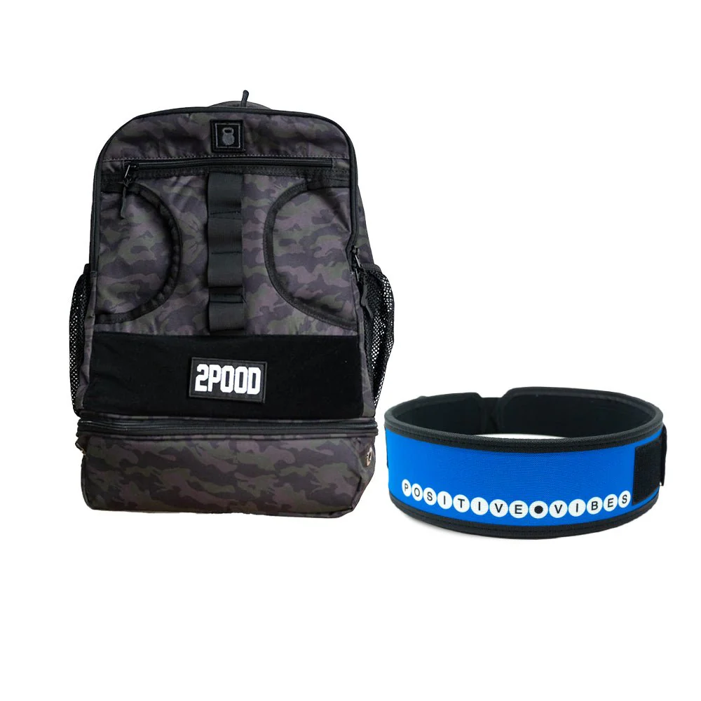 3" Positive Vibes by Alexis Raptis Belt & Backpack 3.0 Bundle - Image 3