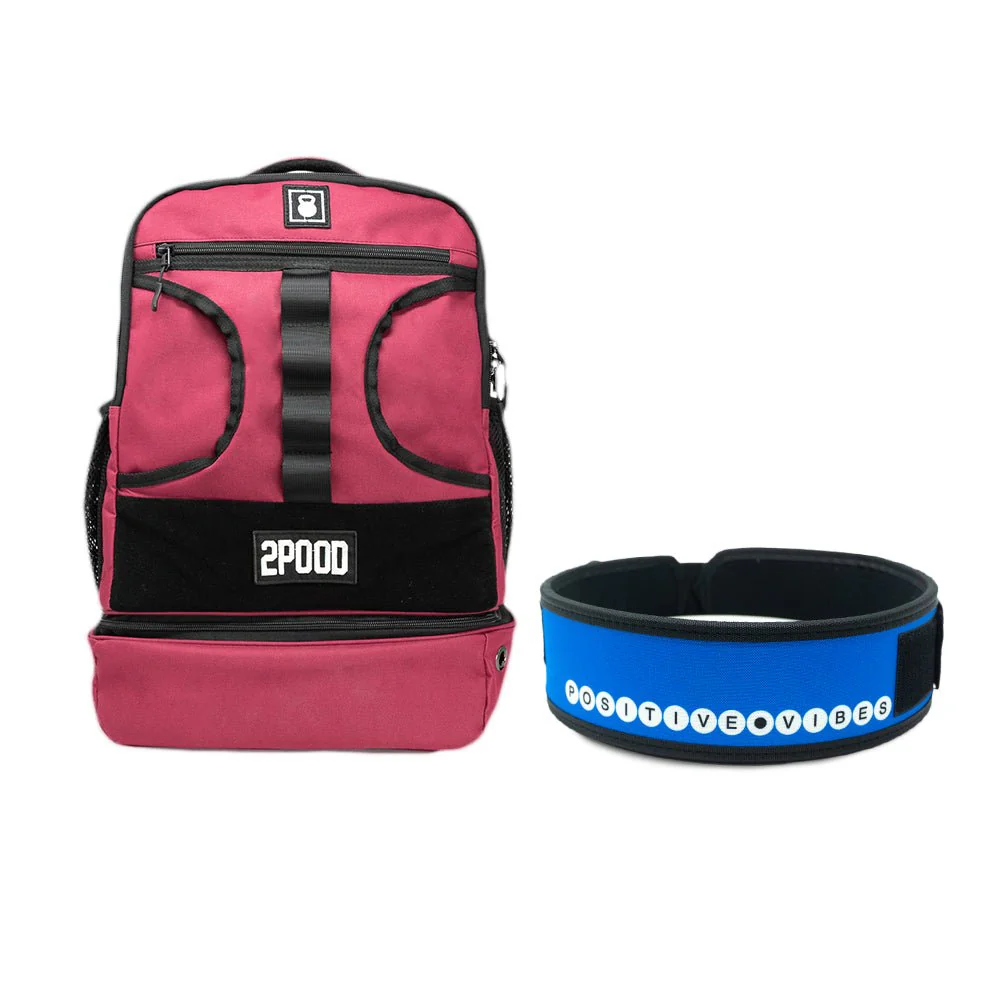 3" Positive Vibes by Alexis Raptis Belt & Backpack 3.0 Bundle - Image 6