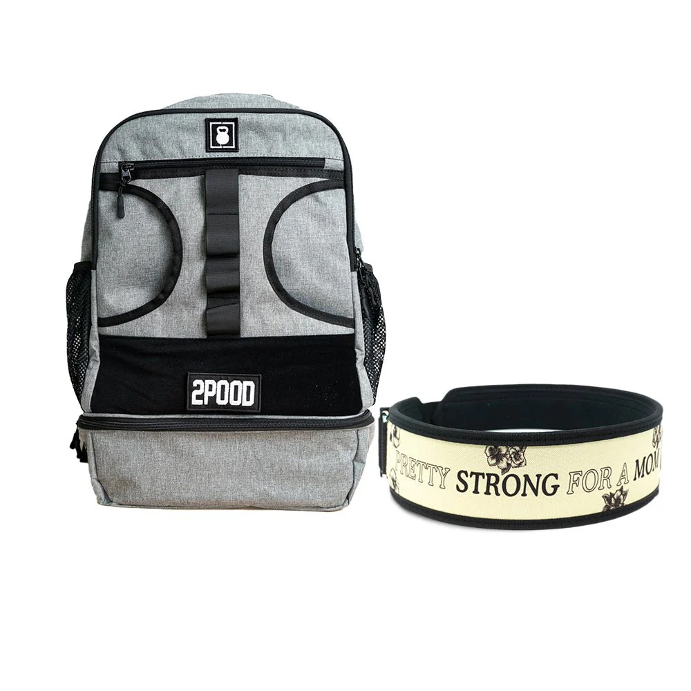 3" Pretty Strong for a Mom by Arielle Loewen Belt & Backpack 3.0 Bundle - Image 4