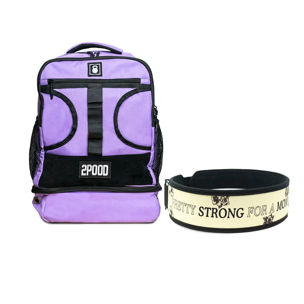3" Pretty Strong for a Mom by Arielle Loewen Belt & Backpack 3.0 Bundle - Image 5
