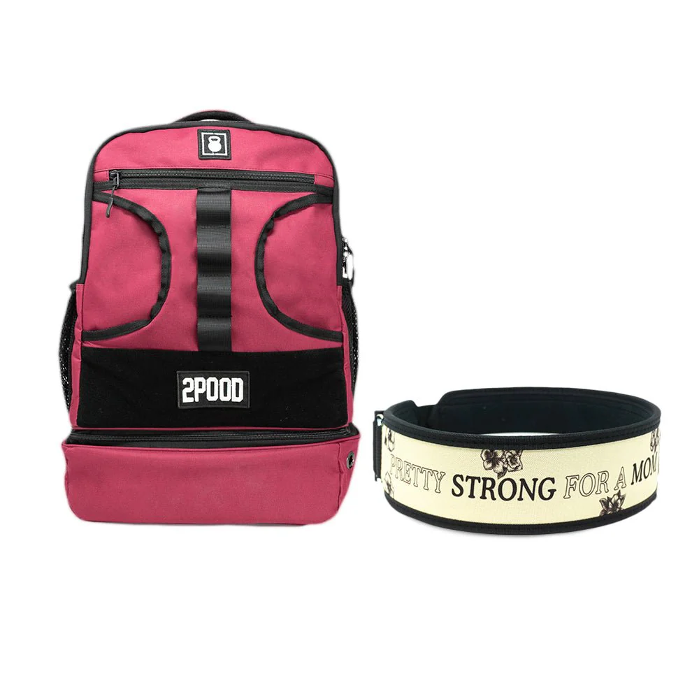 3" Pretty Strong for a Mom by Arielle Loewen Belt & Backpack 3.0 Bundle - Image 6