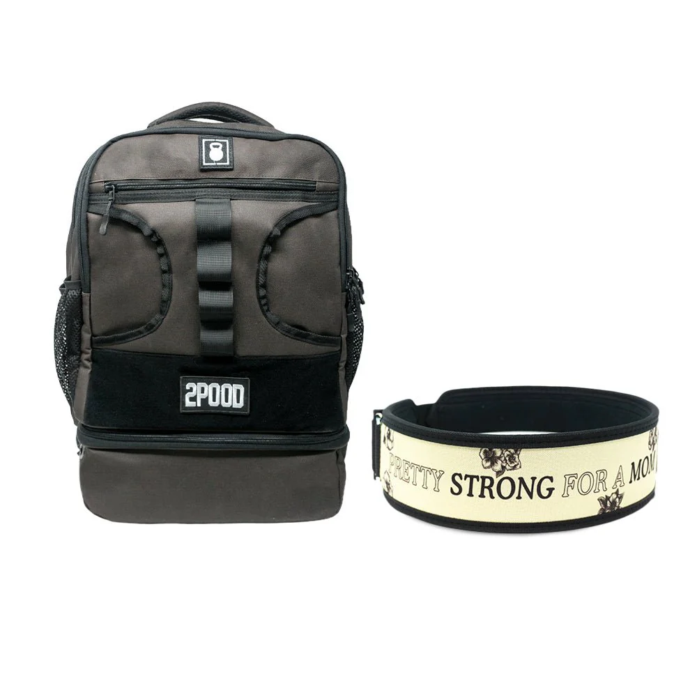 3" Pretty Strong for a Mom by Arielle Loewen Belt & Backpack 3.0 Bundle - Image 7