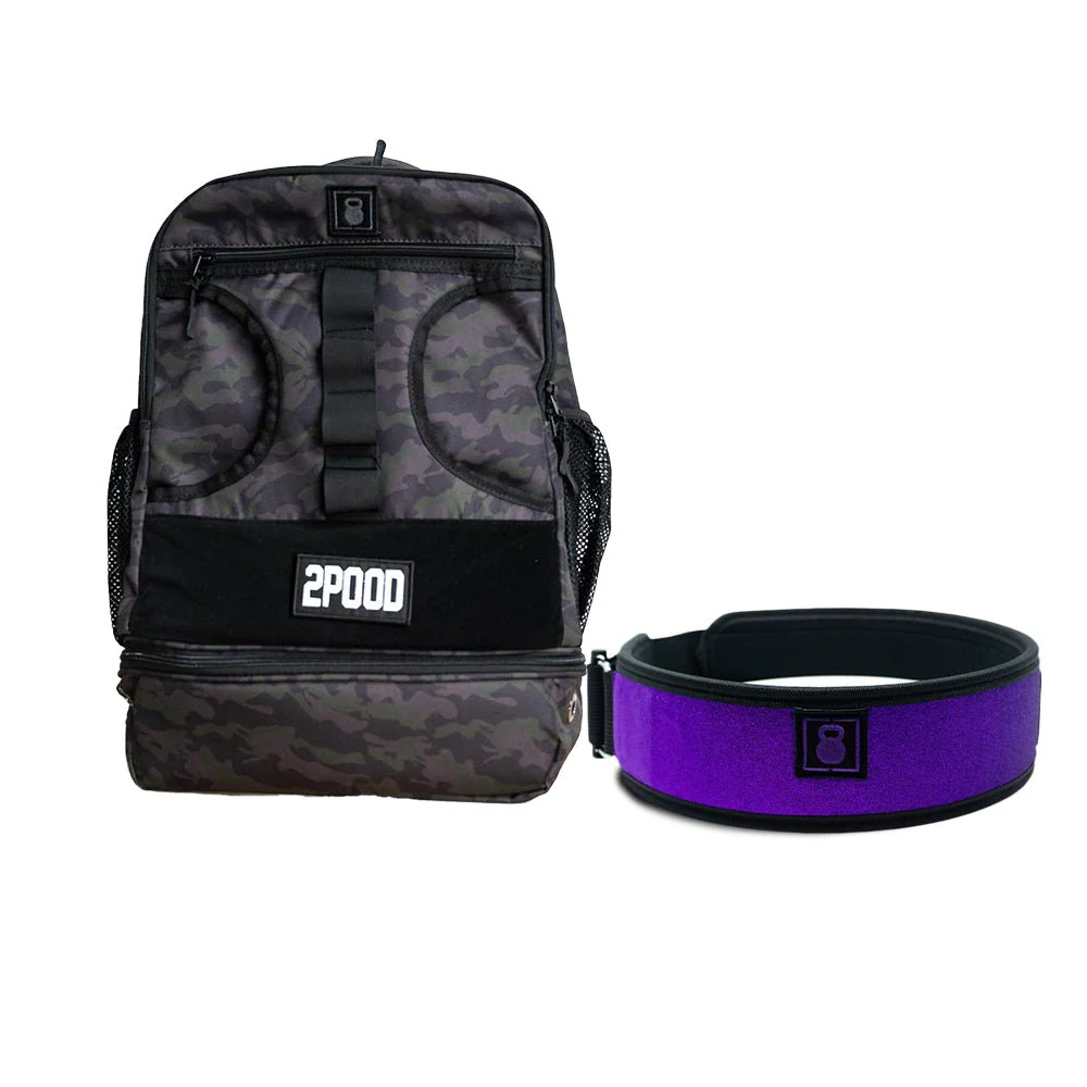 3" Purple Pulse Belt & Backpack 3.0 Bundle - Image 3