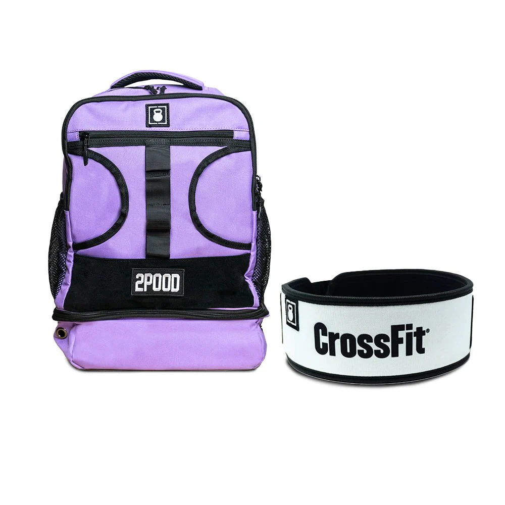 4" CrossFit White Belt & Backpack 3.0 Bundle - Image 5