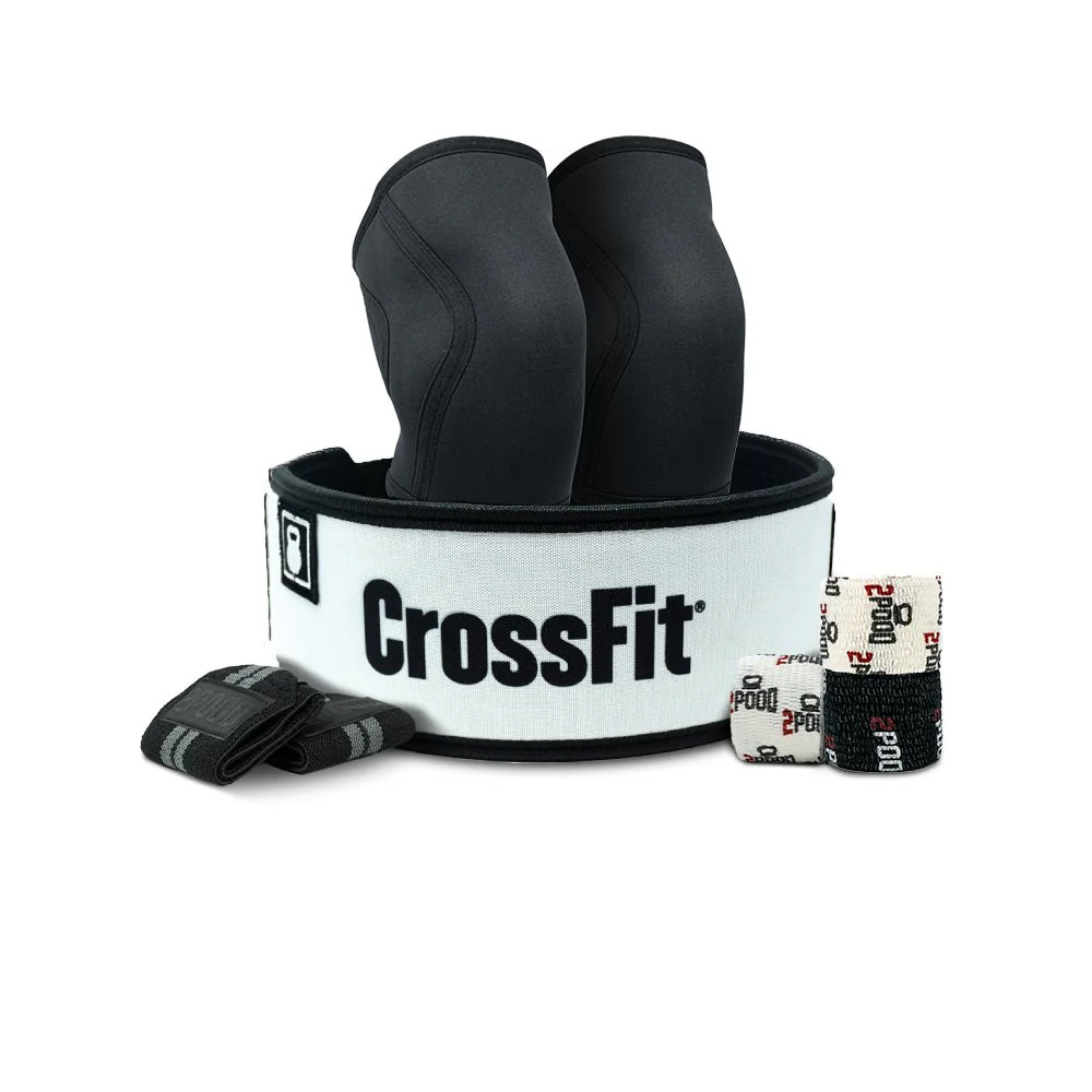 4" CrossFit White Lifting Bundle