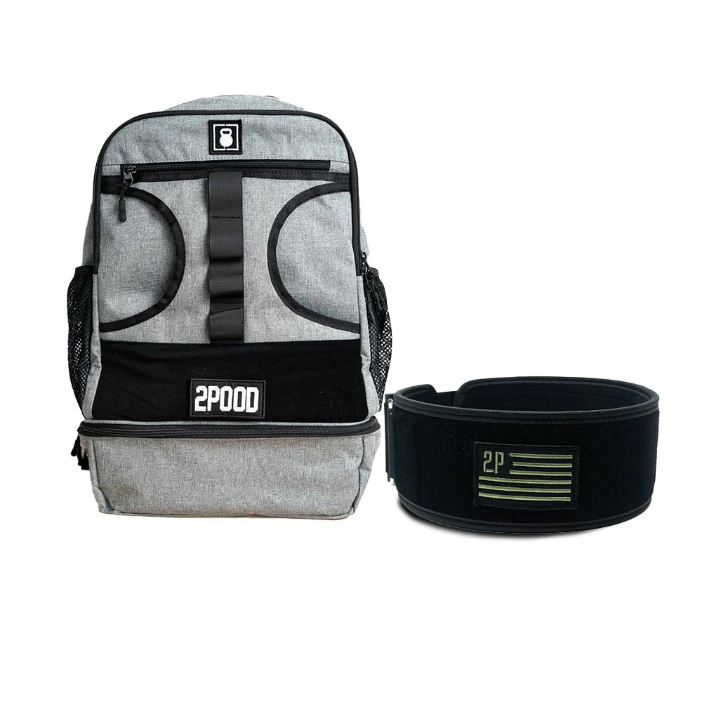 4" Green Velcro Patch Belt & Backpack 3.0 Bundle - Image 3