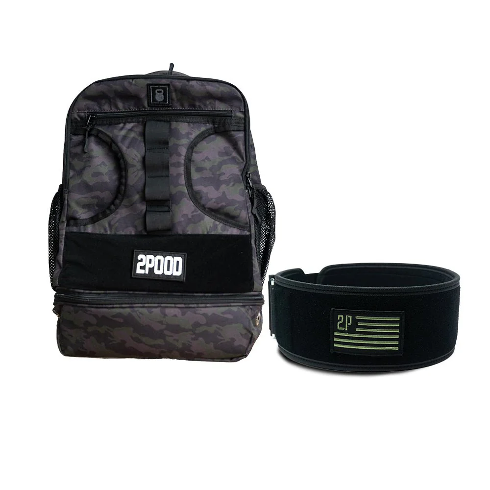 4" Green Velcro Patch Belt & Backpack 3.0 Bundle - Image 4