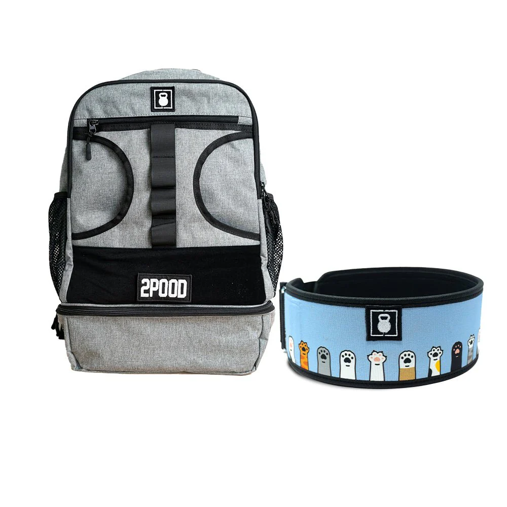4" I'm Feline Good Belt & Backpack 3.0 Bundle - Image 4