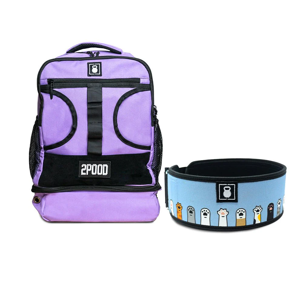 4" I'm Feline Good Belt & Backpack 3.0 Bundle - Image 5