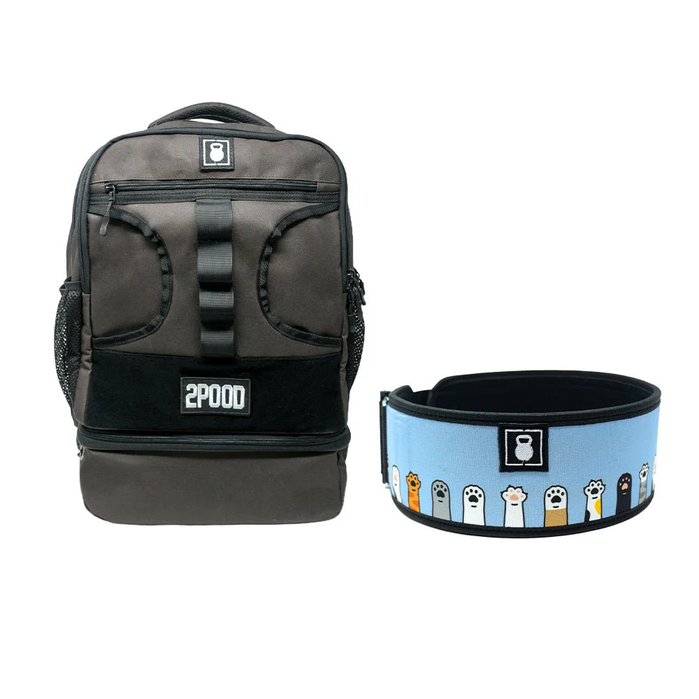 4" I'm Feline Good Belt & Backpack 3.0 Bundle - Image 7