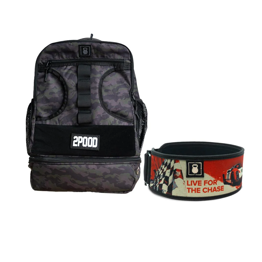 4" Live For The Chase by Jayson Hopper Belt & Backpack 3.0 Bundle - Image 2