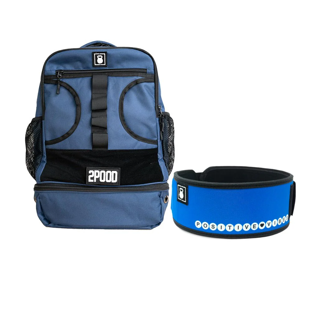4" Positive Vibes by Alexis Raptis Belt & Backpack 3.0 Bundle - Image 2