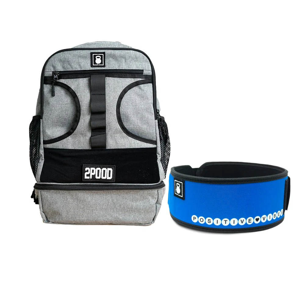 4" Positive Vibes by Alexis Raptis Belt & Backpack 3.0 Bundle - Image 4