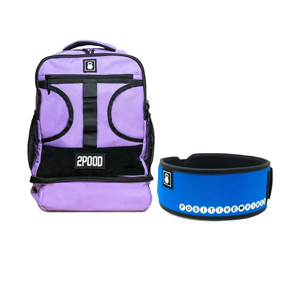 4" Positive Vibes by Alexis Raptis Belt & Backpack 3.0 Bundle - Image 5