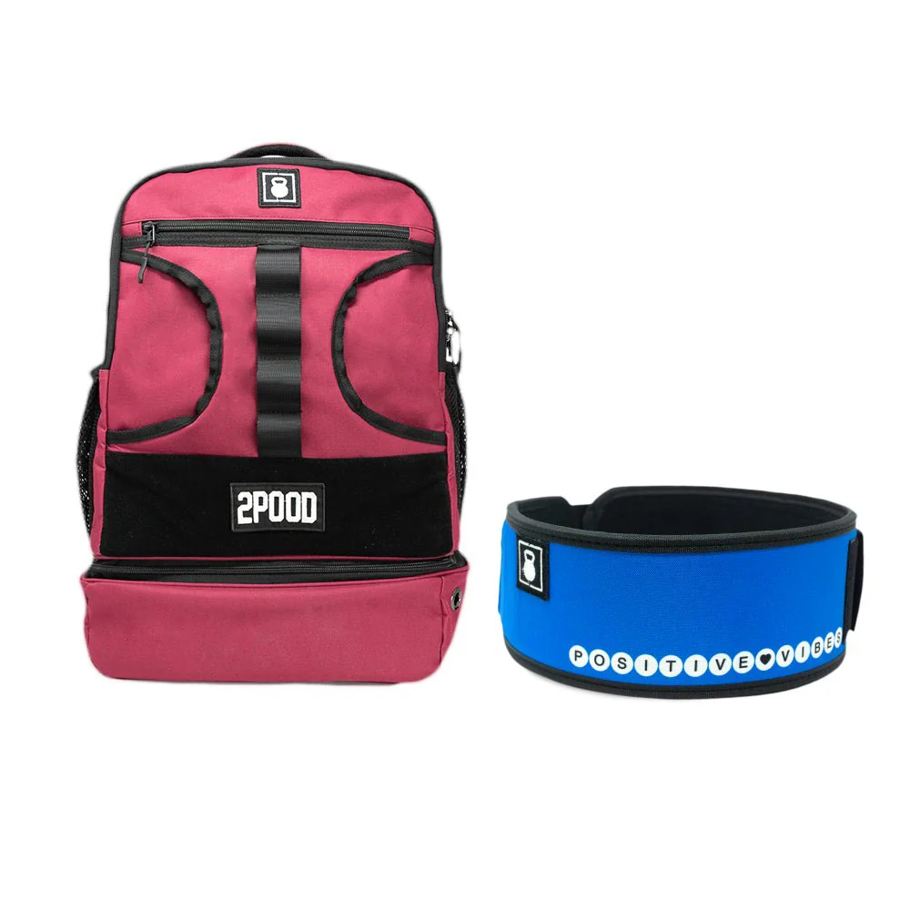 4" Positive Vibes by Alexis Raptis Belt & Backpack 3.0 Bundle - Image 6