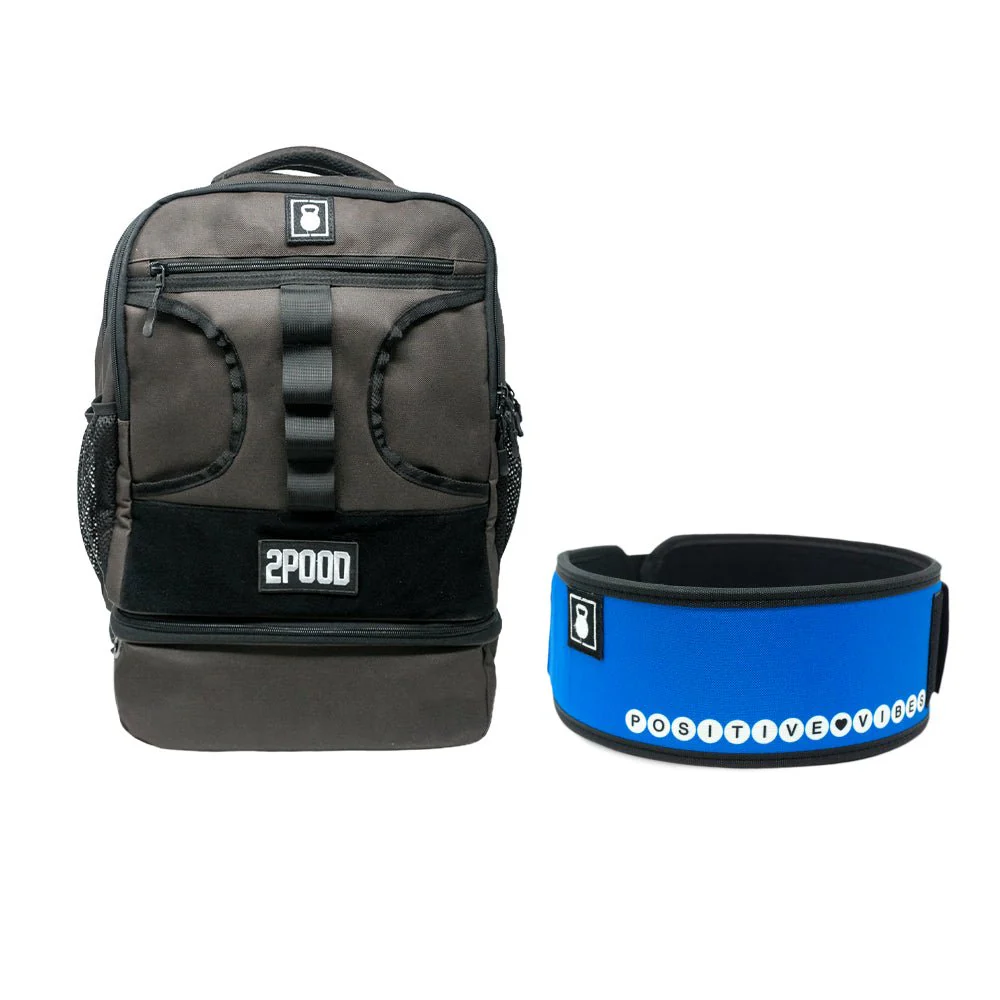 4" Positive Vibes by Alexis Raptis Belt & Backpack 3.0 Bundle - Image 7