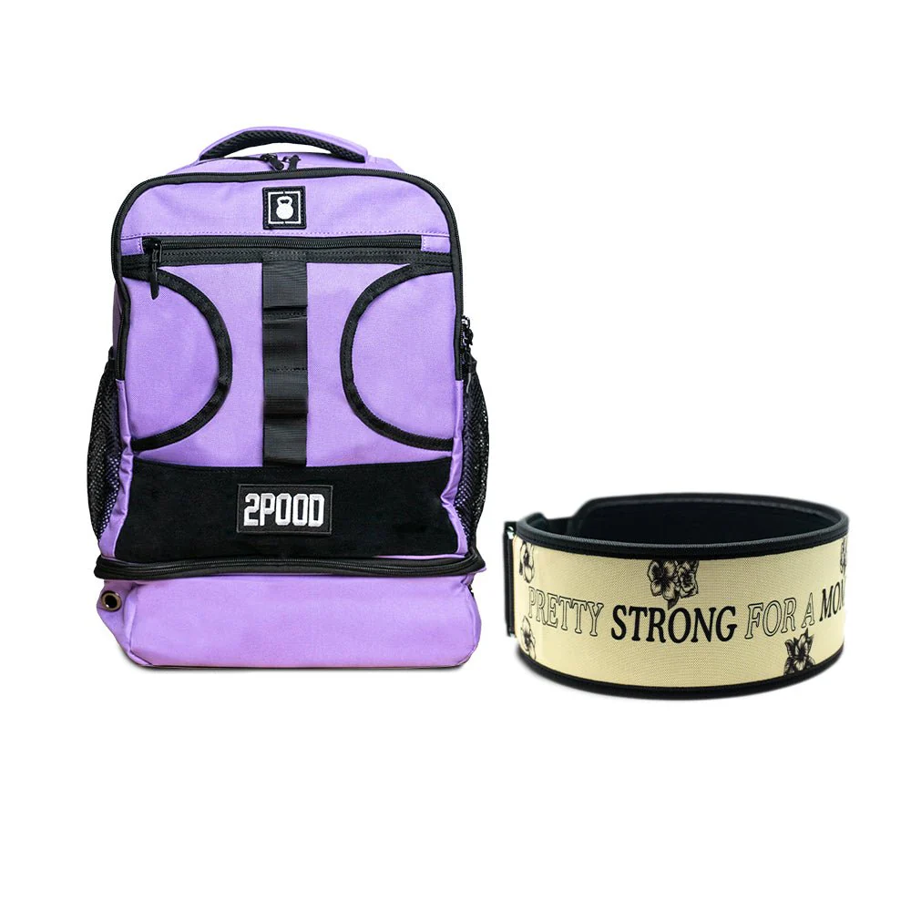 4" Pretty Strong for a Mom Belt & Backpack 3.0 Bundle - Image 4