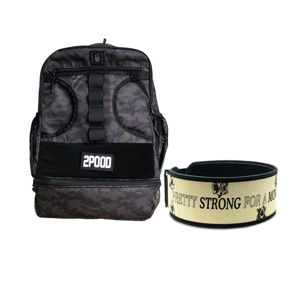 4" Pretty Strong for a Mom Belt & Backpack 3.0 Bundle - Image 5