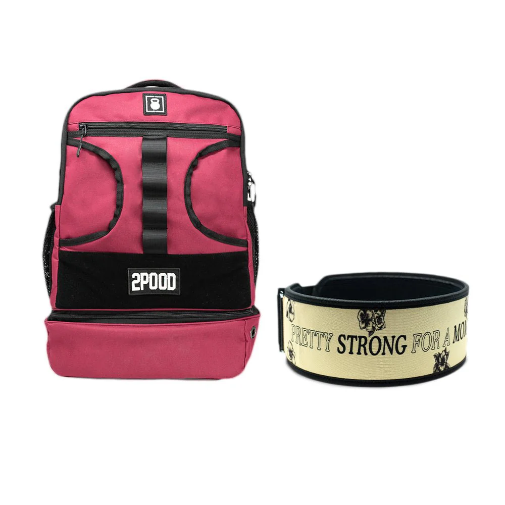 4" Pretty Strong for a Mom Belt & Backpack 3.0 Bundle - Image 6