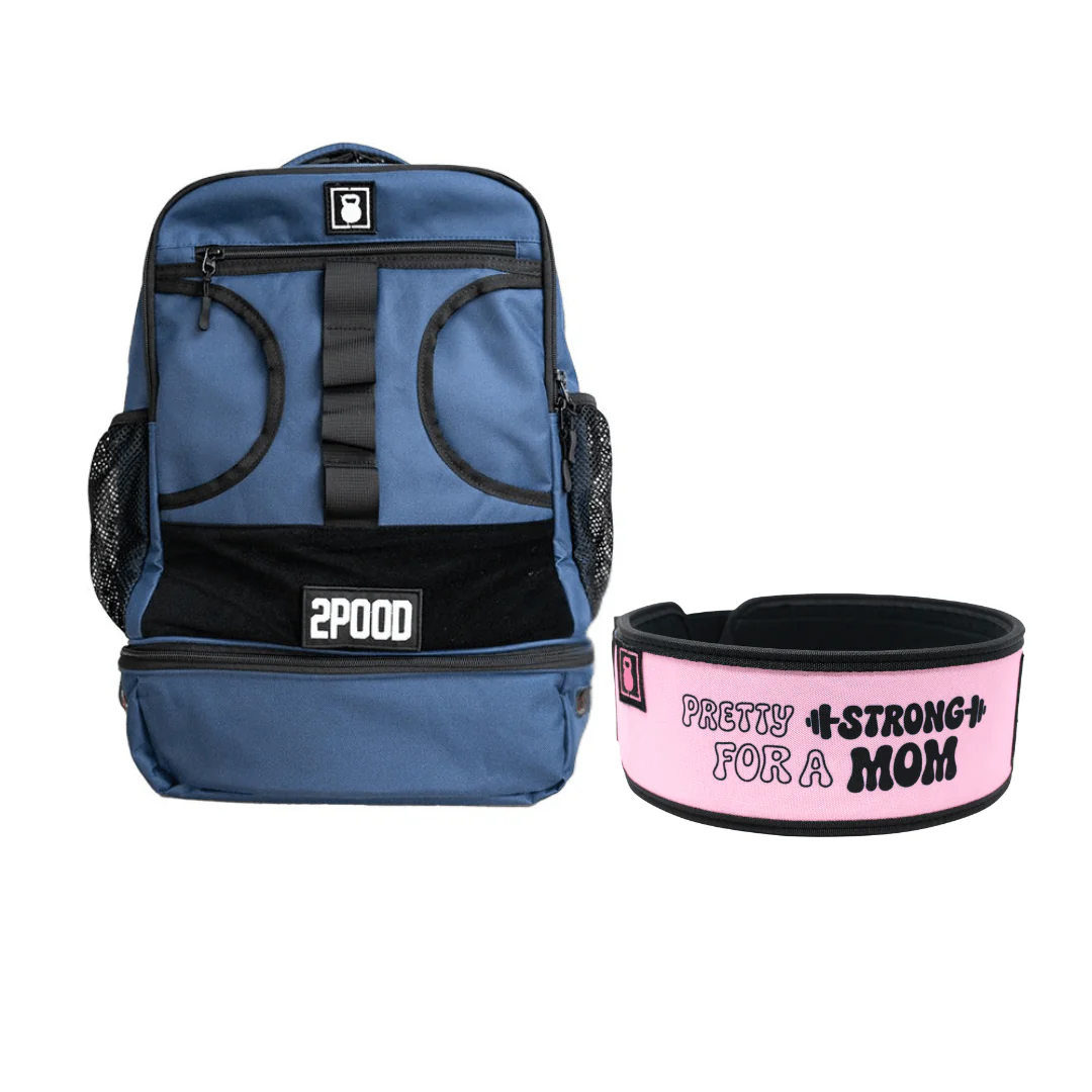 4" Pretty Strong for a Mom by Arielle Loewen Belt & Backpack 3.0 Bundle - Image 2