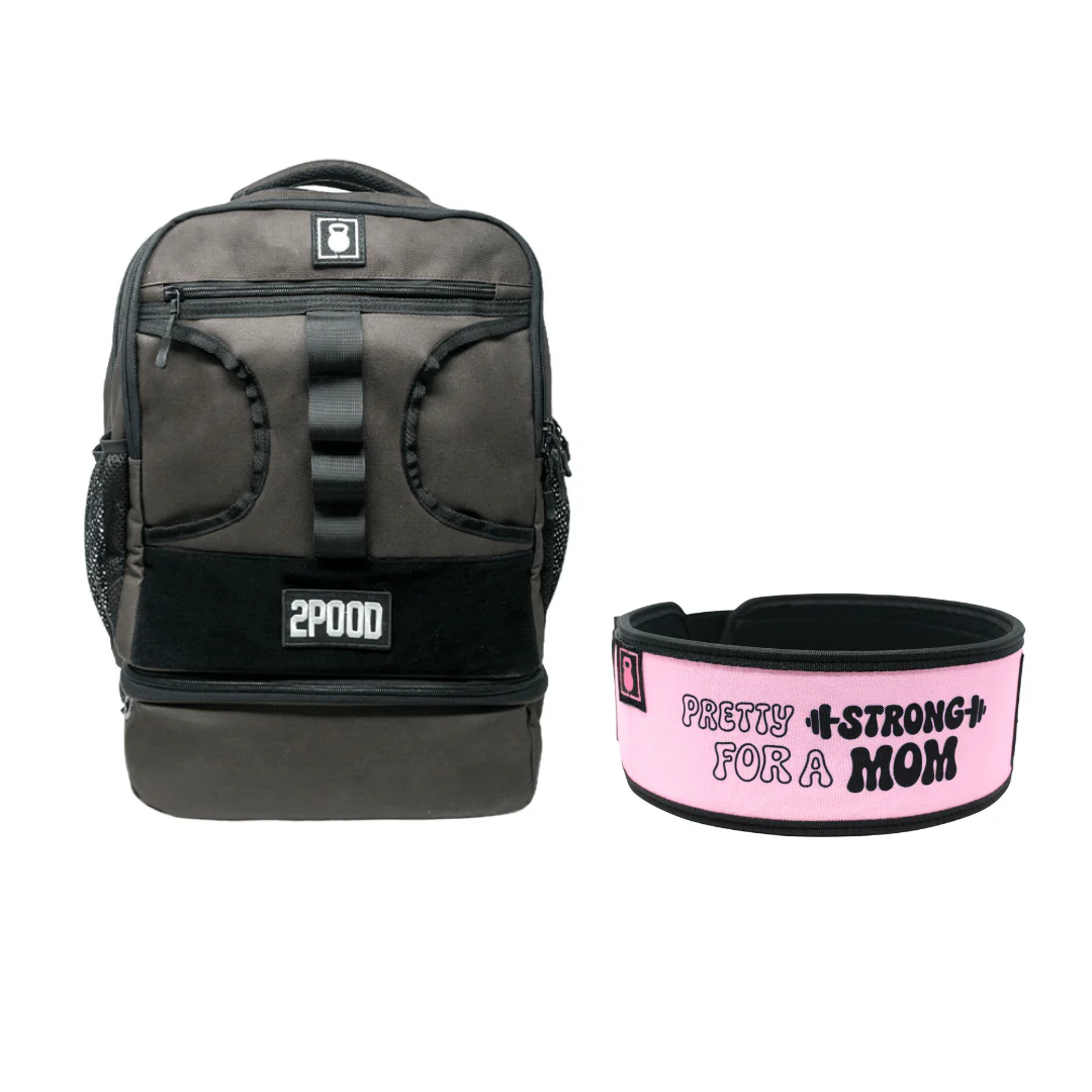 4" Pretty Strong for a Mom by Arielle Loewen Belt & Backpack 3.0 Bundle - Image 4