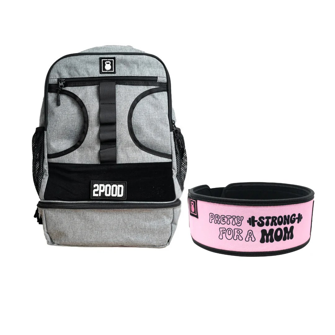 4" Pretty Strong for a Mom by Arielle Loewen Belt & Backpack 3.0 Bundle - Image 5
