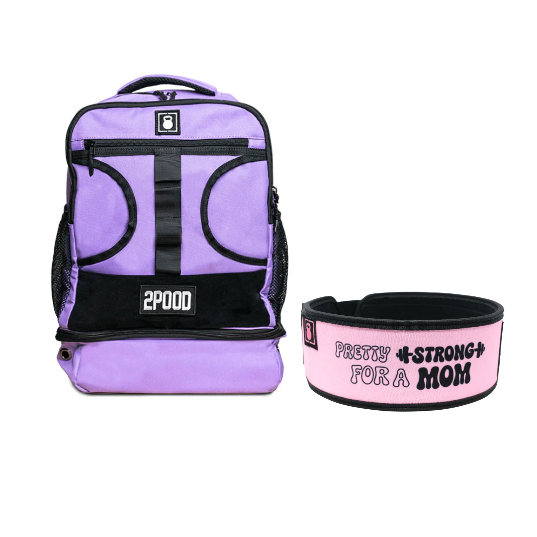 4" Pretty Strong for a Mom by Arielle Loewen Belt & Backpack 3.0 Bundle - Image 6