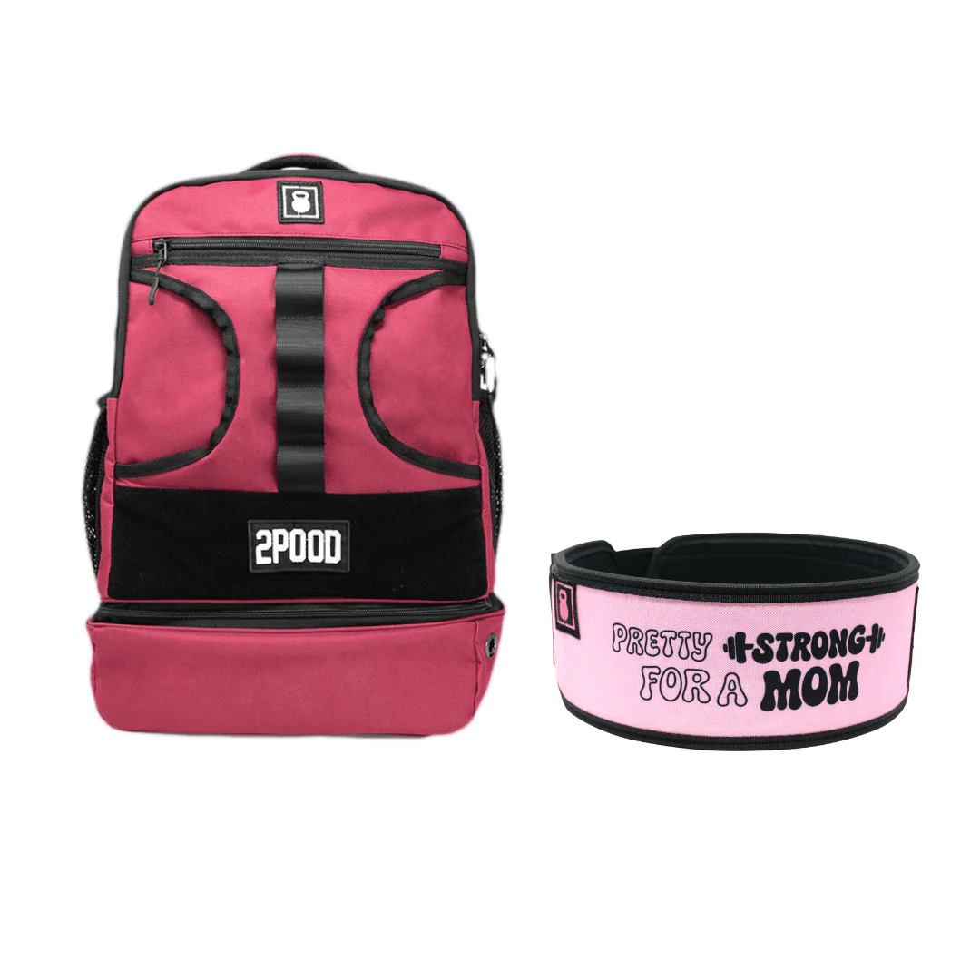 4" Pretty Strong for a Mom by Arielle Loewen Belt & Backpack 3.0 Bundle - Image 7