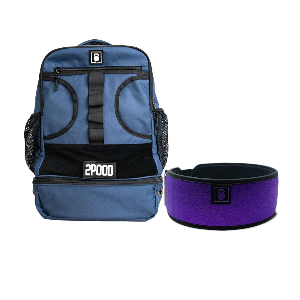 4" Purple Pulse Belt & Backpack 3.0 Bundle - Image 2
