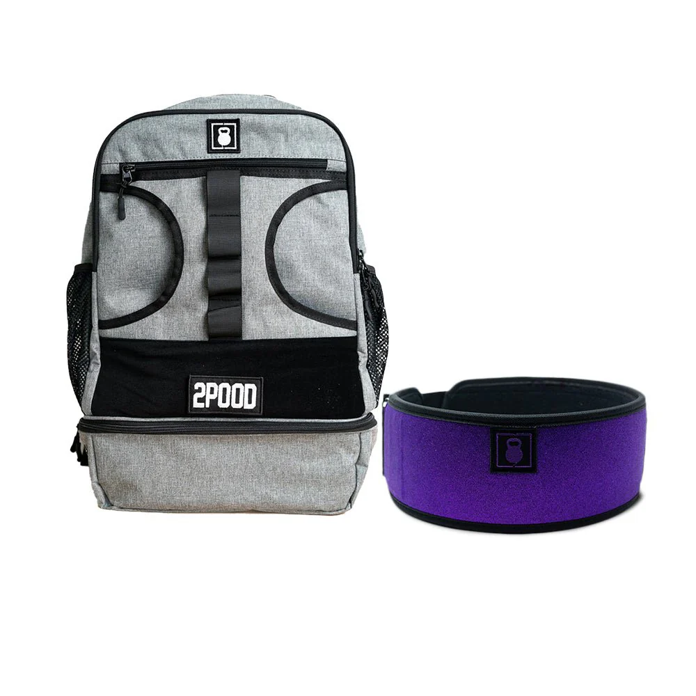 4" Purple Pulse Belt & Backpack 3.0 Bundle - Image 3