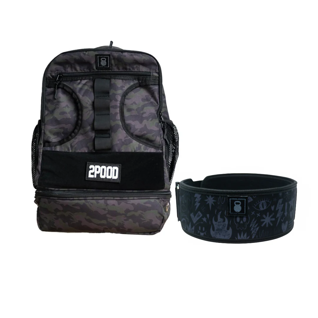4" "What's My Lift Again?" Belt & Backpack 3.0 Bundle - Image 3