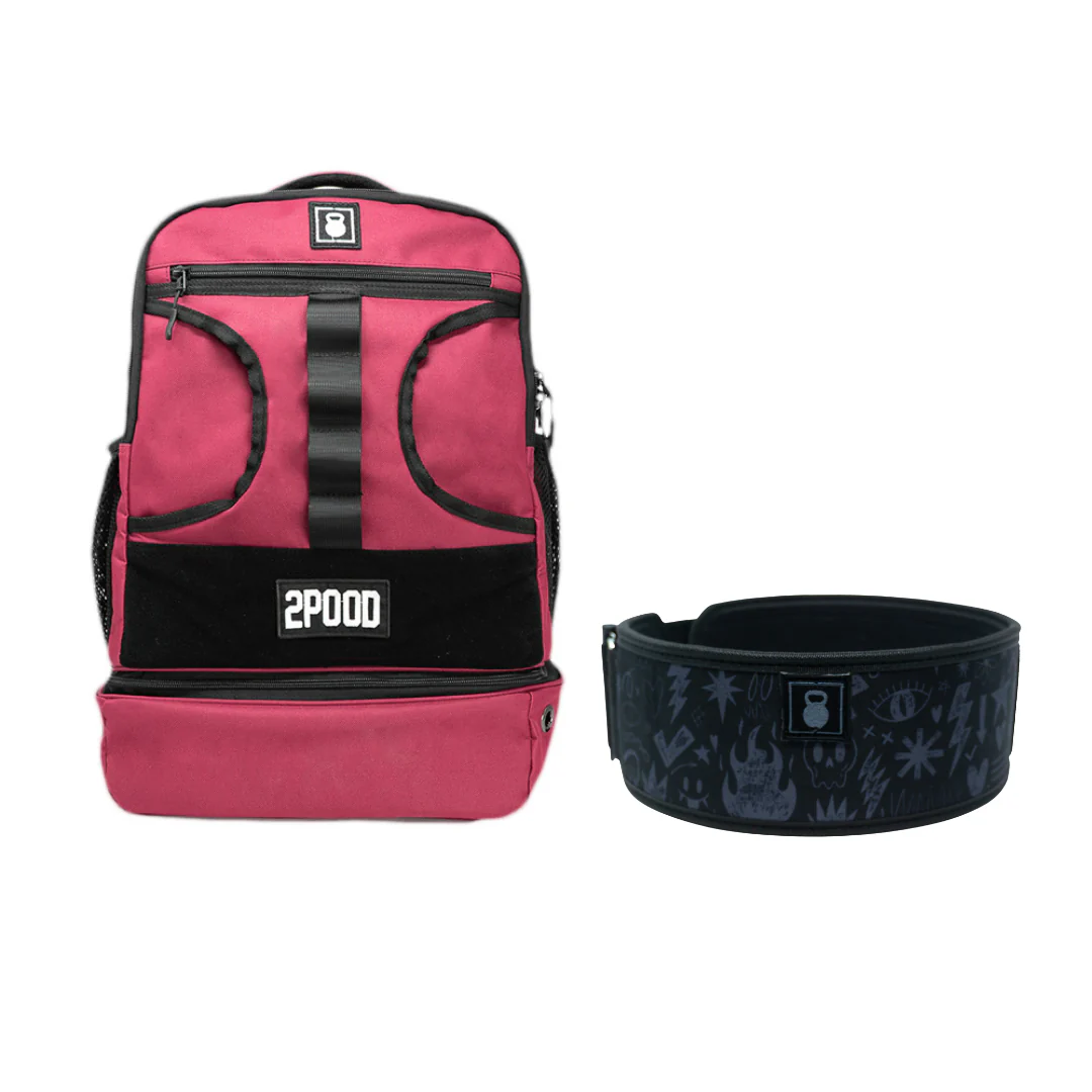 4" "What's My Lift Again?" Belt & Backpack 3.0 Bundle - Image 7