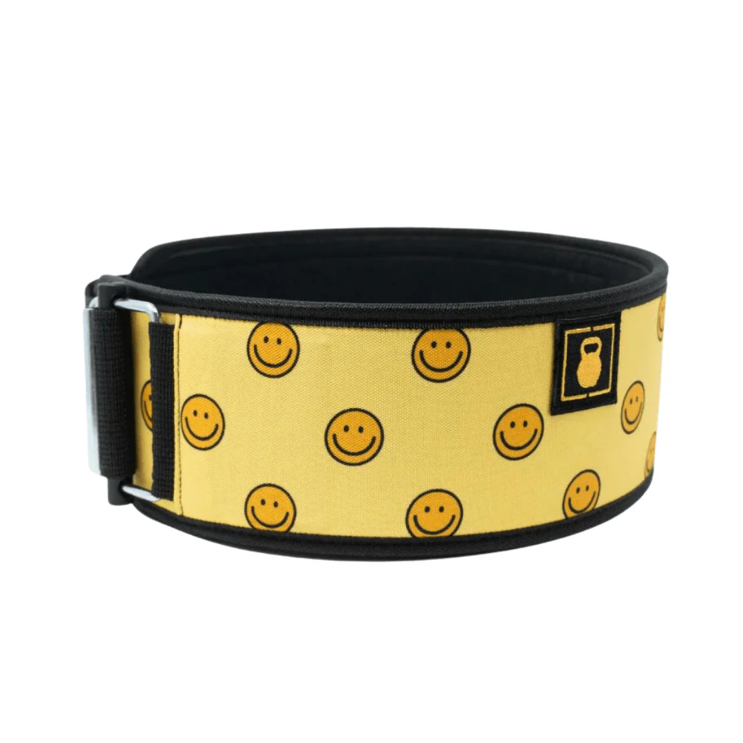 All Smiles by Christine Kolenbrander 4" Weightlifting Belt - Image 3