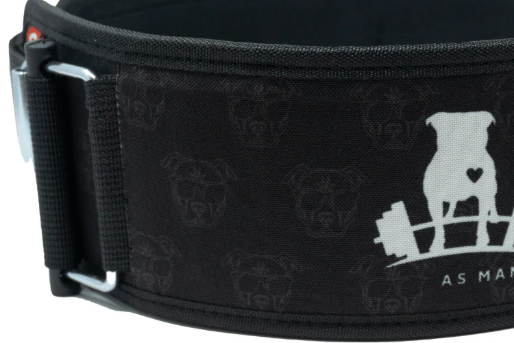 Barbells for Bullies 2.0 4" Straight Weightlifting Belt - Image 3