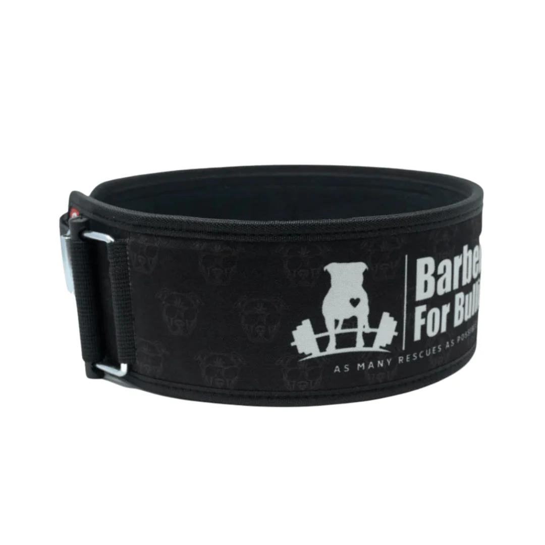 Barbells for Bullies 2.0 4" Straight Weightlifting Belt - Image 5