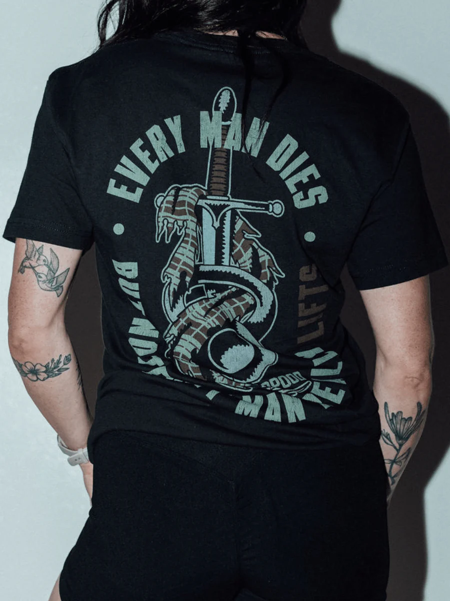 Every Man Dies T-shirt - Image 4