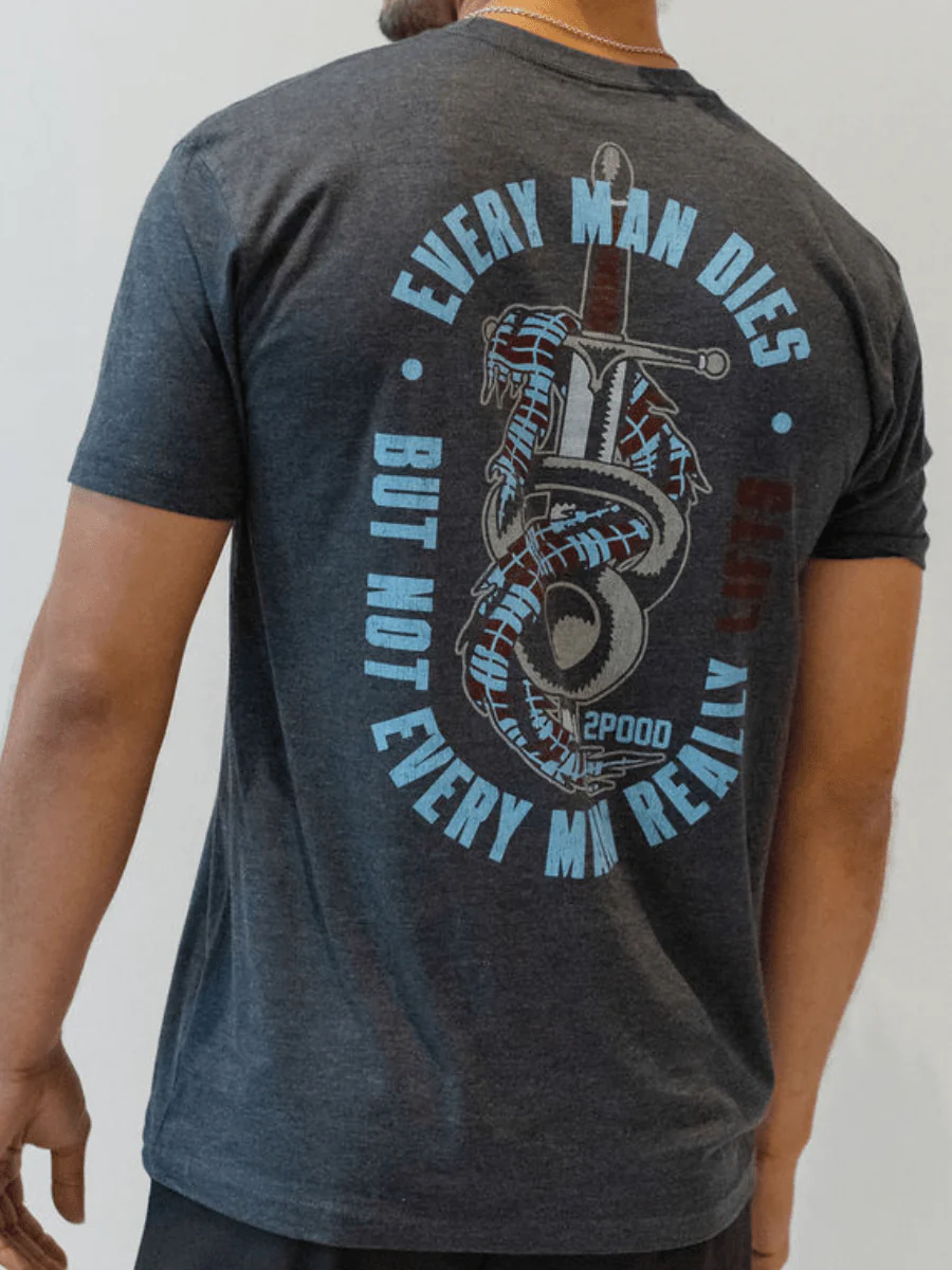 Every Man Dies T-shirt - Image 4