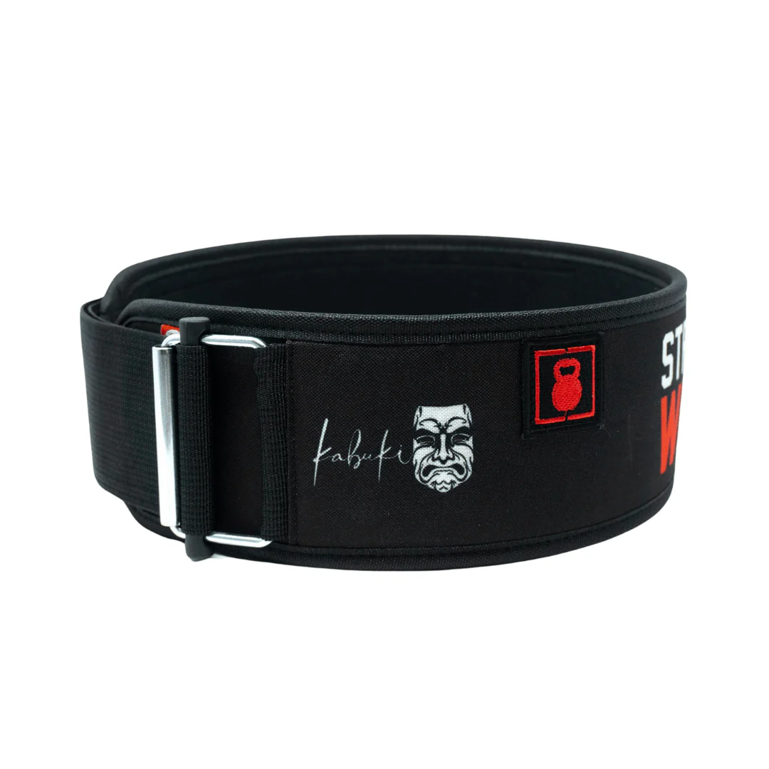 Stronger World by Kabuki Strength 4" Weightlifting Belt - Image 3